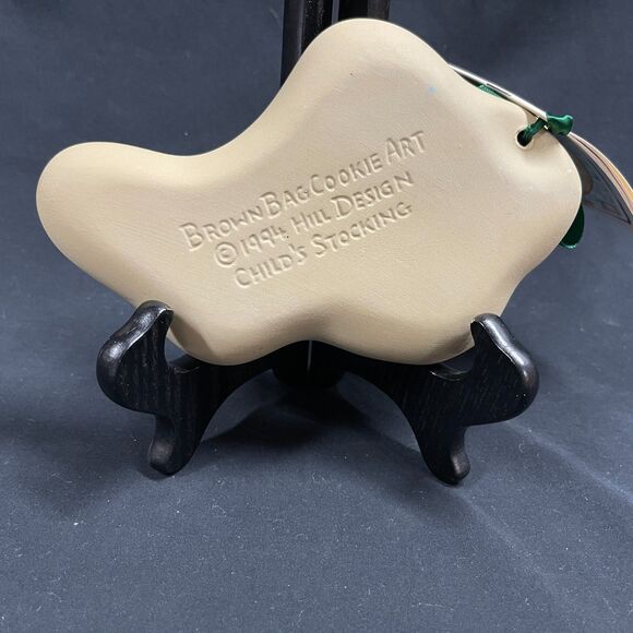 Brown Bag Cookie Art Christmas Stocking Mold NWT - Picture 4 of 6